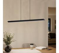 Eglo Cambulos Modern Dimmable Black Bar Pendant Light Wbs
