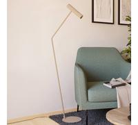 EGLO Caminia floor lamp, height 158.5 cm, sand-coloured, steel