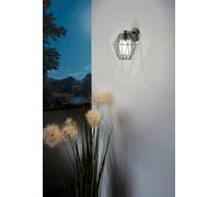 Eglo Canove Black Metal Ip44 Outdoor Wall Light, (D) 23Cm