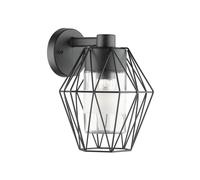 Eglo Canove Metal IP44 Outdoor Wall Light in Black EGLO Black