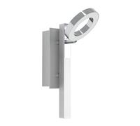 EGLO Cardillo LED Wall Light, Wall Light, Wall Spotlight Made of Aluminium, Metal and Plastic, Living Room Lamp in Chrome, LED Hallway Lamp Warm White