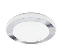 Eglo Led Carpi Chrome Steel Ip44 Ceiling Light