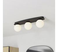 EGLO CASTROVIDO ceiling lamp, black, 58 cm, 3-bulb, IP44, G9 LED