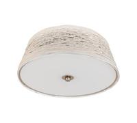 Eglo Ceiling Lamp Donado, Ceiling Light, Steel in White, Matte Nickel