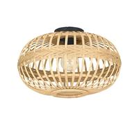 Eglo Ceiling Light Fitting Amsfield, Flush Mount lamp in Vintage, Nature