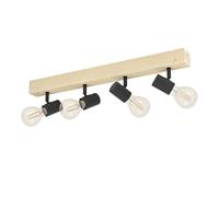 Eglo Ceiling Light Fitting Townshend 3, Vintage Ceiling lamp