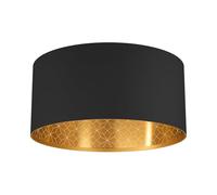 EGLO ceiling light fitting Zaragoza, round flush mount ceiling lamp
