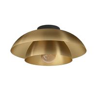 Eglo Cenciara Two-Tier Brass/gold Flush Ceiling Light