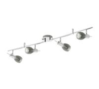 Eglo Ceiling Light Lamp Spico Spot Chrome 4 X 7W E14 Warm White 2700K Adjustable