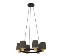 Eglo 6 Set Pendant E27 Wood Edale (21)