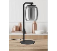 Eglo Ciampino Black Steel & Glass Modern Led Table Lamp