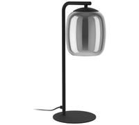 Eglo Ciampino Steel & Glass Modern LED Table Lamp - Black
