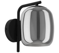 Eglo Wall Lamp Ciampino, Mounted Light Smoked Glass