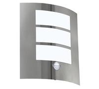 Eglo City Outdoor Motion Sensor wall Light