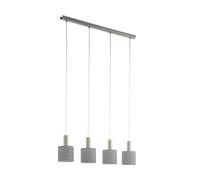 EGLO CONCESSA 2 Pendant Light 4-Bulb Diameter 16 cm Steel 60 W Matte Nickel