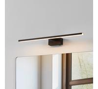 EGLO Conettilla LED wall light, black, width 60 cm, IP44, CCT