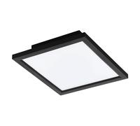 EGLO connect CCT ceiling lamp 30x30cm black