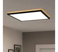 EGLO connect LED ceiling lamp Rovito-Z, black, 50 x 50 cm