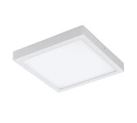 Eglo Ceiling Light, Cast Metal, 21 W, White 96673