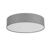 EGLO connect LED ceiling light Romao-C, 1-flame lamp in steel