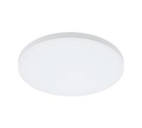 Eglo Connect LED Ceiling Light Turcona-C, Single-Flame lamp Made of Steel, Aluminium and Plastic in White, with Remote Control, Colour Temperature Change (Warm, Neutral, Cold), RGB, dimmable, Ø 30 cm