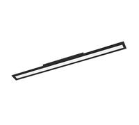 EGLO connect Salobrena-Z LED ceiling lamp, 120x10cm, black