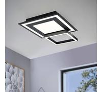 EGLO connect Savatarila-Z LED ceiling lamp black