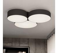 EGLO connect Smart LED ceiling light Barbano-Z, black
