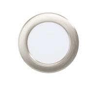 EGLO connect Smart LED recessed light Fueva 6-Z, grey, Ø 12 cm