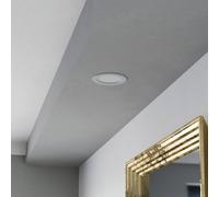 EGLO connect Smart LED recessed light Fueva 6-Z, white, Ø 12cm