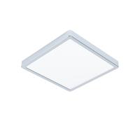 Eglo Connect.z Smart-Home LED Bathroom Ceiling Light Fueva 6-Z, 29.5 cm, ZigBee, Matter, app and Voice Control Alexa, Warm-Cool White, RGB, dimmable lamp, Chrome, IP44
