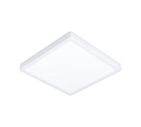 Eglo Connect.z Smart-Home LED Bathroom Ceiling Light Fueva 6-Z, 39 x 39 cm, ZigBee, app and Alexa Voice Control, Light Colour (Warm White-Cold White), dimmable Ceiling lamp, White, IP44