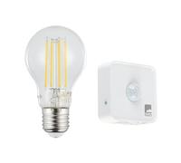Eglo Connect.z Set of Smart Home E27 LED Light Bulb with Motion Sensor, A60