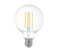 Eglo Connect.z Smart Home E27 LED Filament Light Bulb, G95, ZigBee