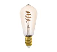 Eglo Connect.z Smart Home E27 LED Filament Light Bulb, ST64, ZigBee
