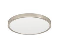 Eglo Connect.z Smart-Home LED Bathroom Ceiling Light Fueva 6-Z, Ø 38.9 cm, ZigBee, app and Alexa Voice Control, Light Colour (Warm White-Cold White), dimmable Ceiling lamp, Silver, IP44
