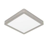 Eglo Connect.z Smart-Home LED Bathroom Ceiling Light Fueva 6-Z, 22 x 22 cm, ZigBee, app and Alexa Voice Control, Light Colour (Warm White-Cold White), dimmable Ceiling lamp, Silver, IP44