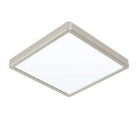 Eglo Connect.z Smart-Home LED Bathroom Ceiling Light Fueva 6-Z, 39 x 39 cm, ZigBee, app and Alexa Voice Control, Light Colour (Warm White-Cold White), dimmable Ceiling lamp, Silver, IP44