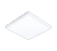 Eglo Connect.z Smart-Home LED Bathroom Ceiling Light Fueva 6-Z, 39 x 39 cm, ZigBee, app and Alexa Voice Control, Light Colour (Warm White-Cold White), dimmable Ceiling lamp, White, IP44