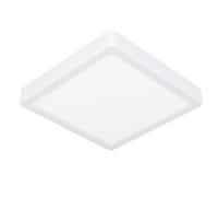 Eglo Connect.z Smart Home LED Bathroom Ceiling Light Fueva 6-Z, ZigBee, app and Alexa Voice Control, Warm White-Cold White, RGB, dimmable Ceiling lamp, White, IP44, 22x22 cm
