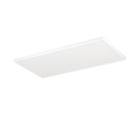 Eglo Connect.z Smart Home LED Bathroom Ceiling Light Rovito-Z, ZigBee, app and Alexa Voice Control, Warm White-Cold White, RGB, dimmable Ceiling lamp, White, IP44, 57x30 cm