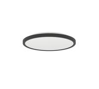 EGLO connect LED ceiling lamp Rovito-Z, black, Ø 30 cm