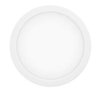 Eglo Connect.z Smart Home LED Bathroom Spotlight Fueva-Z, Flat spot Light for Ceiling, Ø 8.5 inches, ZigBee, app and Voice Control, Warm - Cool White, dimmable, White, IP44