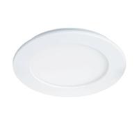 Eglo Connect.z Smart Home LED Bathroom Spotlight Fueva-Z, Flat spot Light for Ceiling, Ø 4.7 inches, ZigBee, app and Voice Control, Warm - Cool White, dimmable, White, IP44
