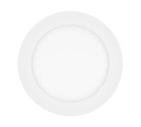 EGLO Connect.z Smart Home LED Bathroom Spotlight Fueva-Z, Flat spot Light for Ceiling, Ø 6.5 inches, ZigBee, app and Voice Control, Warm - Cool White, dimmable, White, IP44