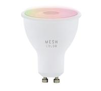Eglo Connect.z Smart Home LED Bulb GU10, Matter, ZigBee, App and Voice Control Alexa, dimmable, RGB, Warm to Cool White, 420 lumens, 4.9 watts