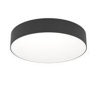 Eglo Connect.z Smart-Home LED Ceiling Light Fixture Gallizzi-Z, Ø 39 cm, ZigBee, Matte, app and Alexa Control, Warm to Cool White, RGB, dimmable, Black Flush Mount lamp