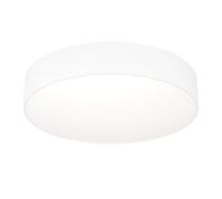 Eglo Connect.z Smart-Home LED Ceiling Light Fixture Gallizzi-Z, Ø 39 cm, ZigBee, Matte Finish, app and Alexa Control, Warm to Cool White, RGB, dimmable, White Flush Mount lamp