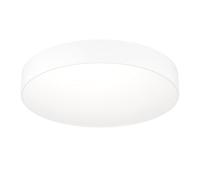 Eglo Connect.z Smart-Home LED Ceiling Light Fixture Gallizzi-Z, Ø 49 cm, ZigBee, Matte, app and Alexa Control, Warm to Cool White, RGB, dimmable Lighting, White Flush Mount lamp