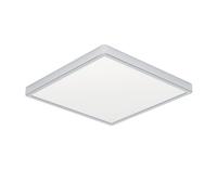 Eglo Connect.z Smart Home LED Ceiling Light Fueva 6-Z, 39 cm, ZigBee, Matter, app and Voice Control Alexa, Warm to Cool White, RGB, dimmable, Bathroom lamp, Chrome, IP44